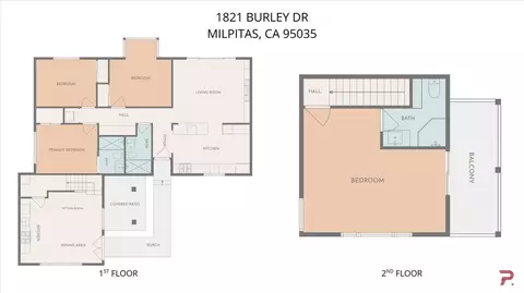 Floorplan - 1821 Burley Dr, Milpitas, CA 95035 photo 1 of 3