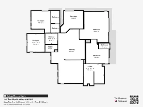 Floorplan - 1487 Partridge Dr, Gilroy, CA 95020 photo 2 of 2