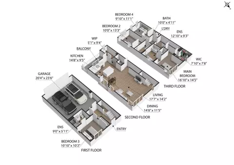 Floorplan - 157 Steely, Irvine, CA 92614 photo 1 of 2