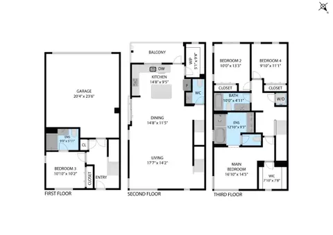 Floorplan - 157 Steely, Irvine, CA 92614 photo 2 of 2