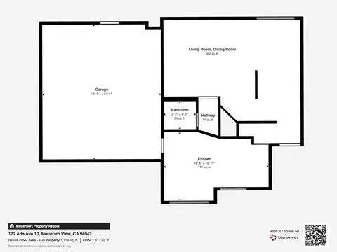 Floorplan - 172 Ada Ave 10, Mountain View, CA 94043 photo 1 of 2
