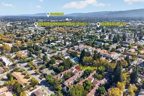 View/Area - 434 Rhone Ct, Mountain View, CA 94043 photo 3 of 4