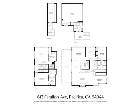 Floorplan - 613 Farallon Ave, Pacifica, CA 94044 photo 1 of 1