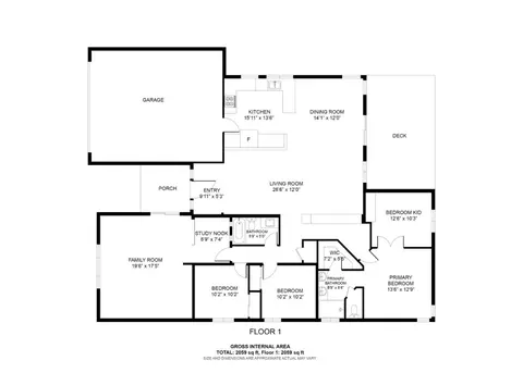 Floorplan - 9412 Saddler Dr, Gilroy, CA 95020 photo 1 of 1