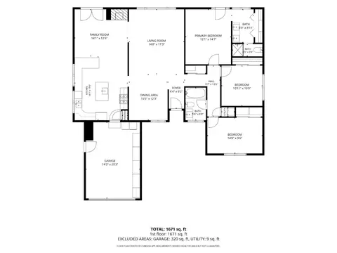 Floorplan - 1005 Iris Ave, Sunnyvale, CA 94086 photo 1 of 1