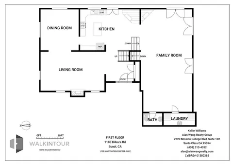 Floorplan - 1180 Kilkare Rd, Sunol, CA 94586 photo 1 of 2