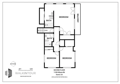 Floorplan - 1180 Kilkare Rd, Sunol, CA 94586 photo 2 of 2