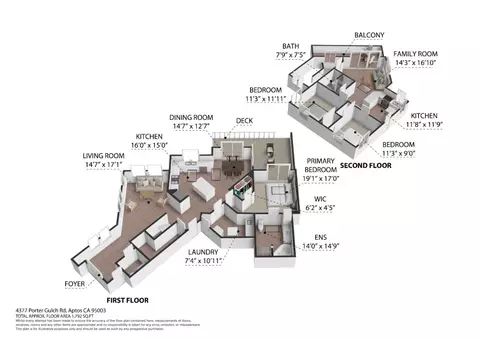 Floorplan - 4377 Porter Gulch Rd, Aptos, CA 95003 photo 2 of 3