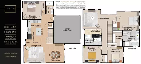 Floorplan - 5502 Clove Hitch Loop, Fremont, CA 94555 photo 1 of 1