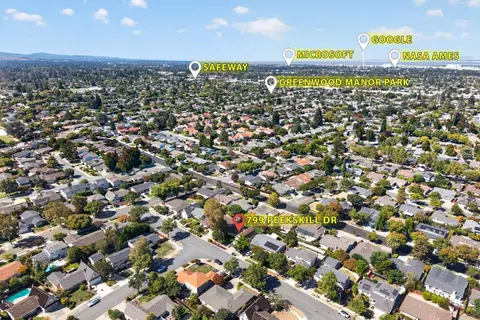 View/Area - 799 Peekskill Dr, Sunnyvale, CA 94087 photo 6 of 7