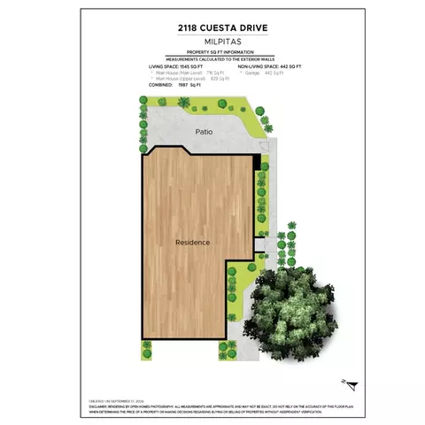 Floorplan - 2118 Cuesta Dr, Milpitas, CA 95035 photo 1 of 2