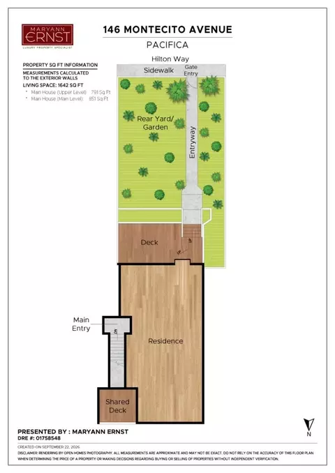 Floorplan - 146 Montecito Ave, Pacifica, CA 94044 photo 4 of 4