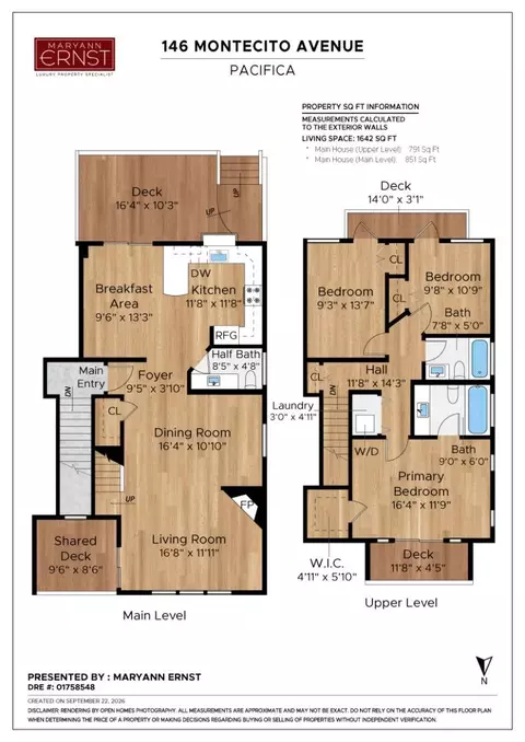 Floorplan - 146 Montecito Ave, Pacifica, CA 94044 photo 3 of 4