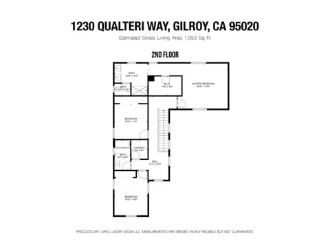 Floorplan - 1230 Qualteri Way, Gilroy, CA 95020 photo 1 of 2