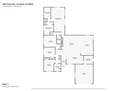 Floorplan - 166 N 17th St, San Jose, CA 95112 photo 1 of 1