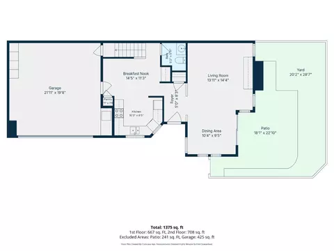 Floorplan - 137 Redding Rd A, Campbell, CA 95008 photo 2 of 3