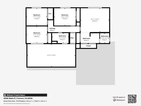 Floorplan - 36086 Malta Pl, Fremont, CA 94536 photo 2 of 2