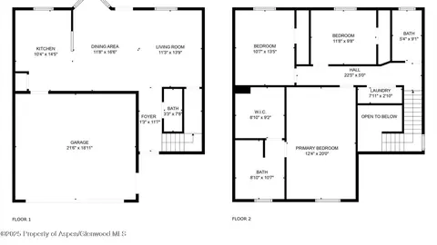 Floorplan - 416 Charles Avenue De Beque Co 81630 Ave, De Beque, CO 81630 photo 2 of 2
