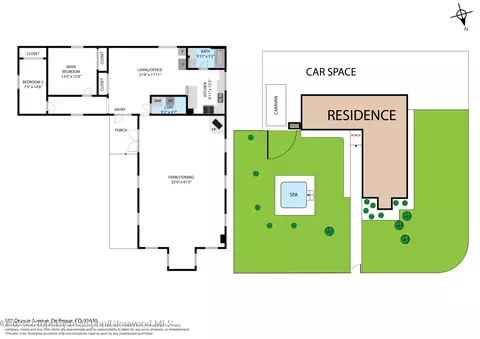 Floorplan - 581 Denver Avenue De Beque Co 81630 Ave, De Beque, CO 81630 photo 2 of 2