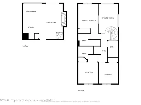 Floorplan - 1024 E Cooper Avenue 2 Aspen Co 81611 Ave #2, Aspen, CO 81611 photo 1 of 1