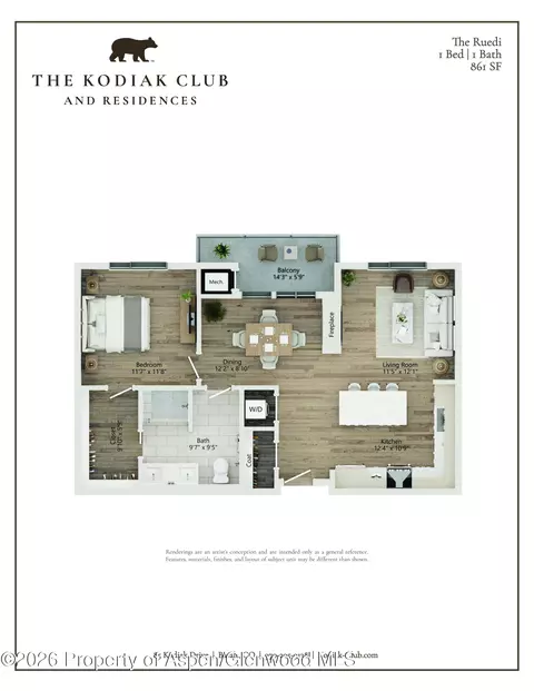 Floorplan - 85 Kodiak Drive 417 Basalt Co 81621 Dr #417, Basalt, CO 81621 photo 1 of 1