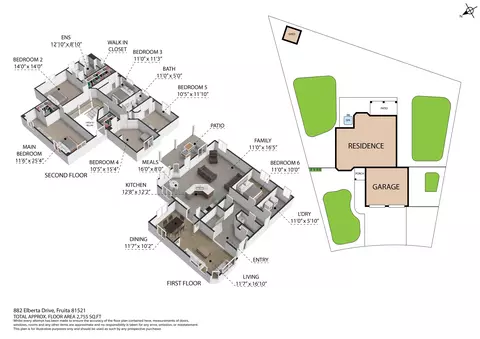 Floorplan - 882 Elberta Dr, Fruita, CO 81521 photo 1 of 3