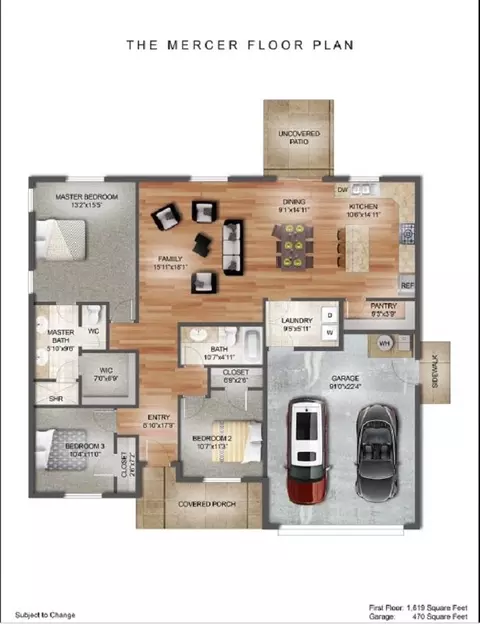 Floorplan - 1703 Rusty Rivet Rd, Fruita, CO 81521 photo 2 of 3