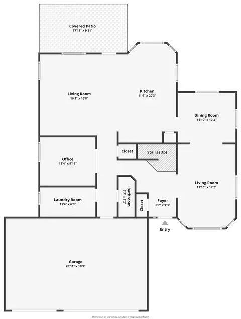 Floorplan - 203 Elderberry Dr, Fruita, CO 81521 photo 1 of 2