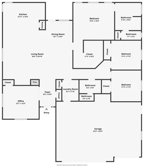Floorplan - 1033 Echo Canyon St, Fruita, CO 81521 photo 1 of 1