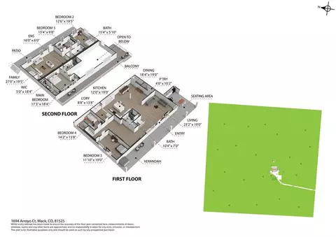 Floorplan - 1694 Arroyo Ct, Mack, CO 81525 photo 3 of 3