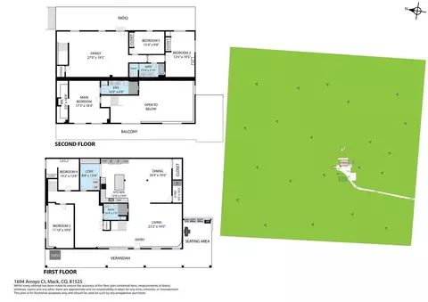 Floorplan - 1694 Arroyo Ct, Mack, CO 81525 photo 2 of 3