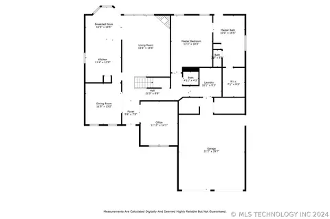 Floorplan - 3209 E 84th St, Tulsa, OK 74137 photo 1 of 2