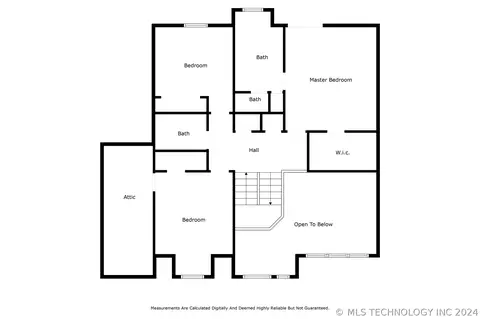 Floorplan - 12431 E 35th St, Tulsa, OK 74146 photo 5 of 6