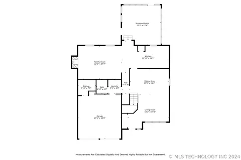 Floorplan - 12431 E 35th St, Tulsa, OK 74146 photo 1 of 6