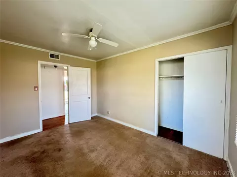 Bedroom - 1242 E 3rd St, Cushing, OK 74023 photo 2 of 2