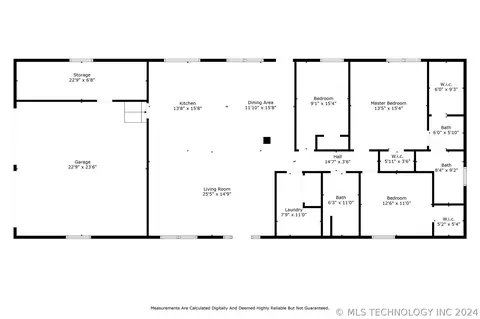 Floorplan - 32838 E 750 St, Wagoner, OK 74467 photo 1 of 2