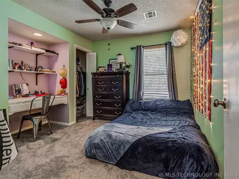 Bedroom - 1528 E 67th Pl, Tulsa, OK 74136 photo 7 of 9