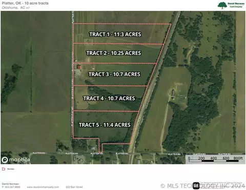Platter Road, Calera, OK 74730 photo 7