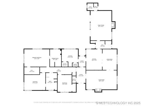 Floorplan - 9402 E 16th St, Tulsa, OK 74112 photo 2 of 2