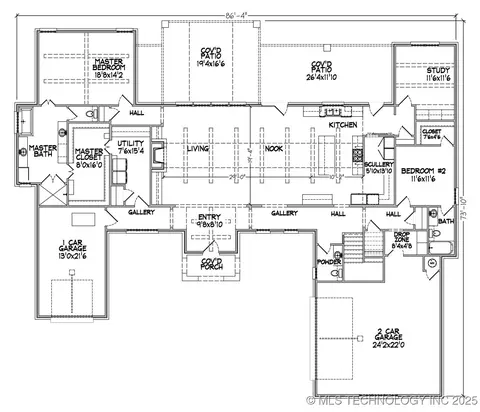Floorplan - 88 E 165th Pl S, Glenpool, OK 74033 photo 1 of 2