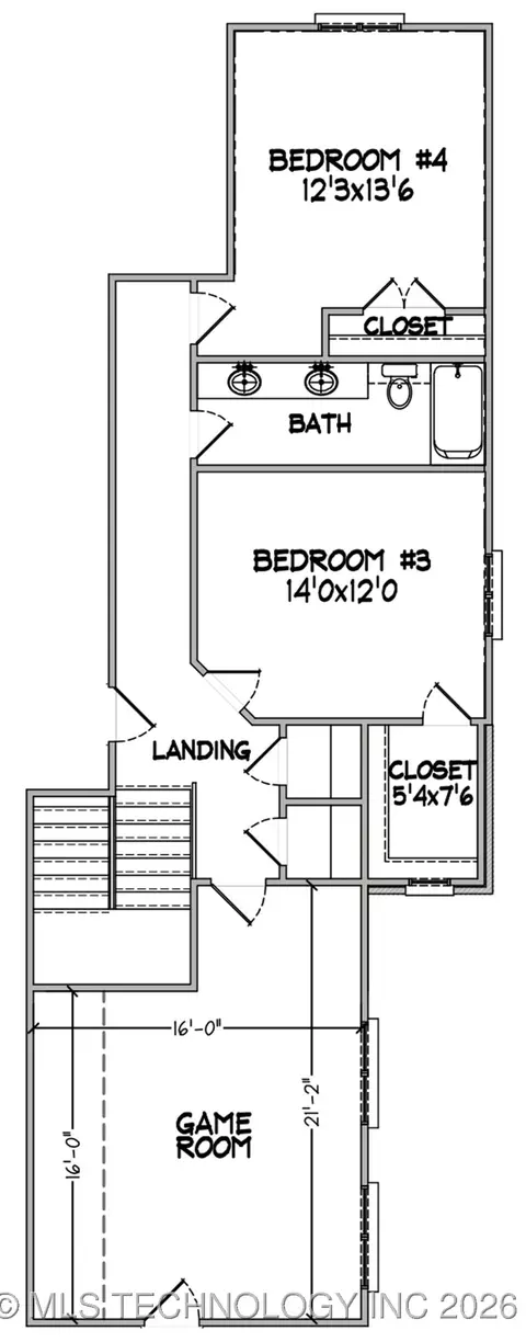 Floorplan - 88 E 165th Pl S, Glenpool, OK 74033 photo 2 of 2