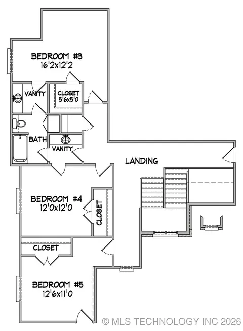 Floorplan - 84 E 165th Pl S, Glenpool, OK 74033 photo 2 of 2