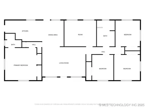 Floorplan - 32444 E 740 Rd, Wagoner, OK 74467 photo 1 of 1