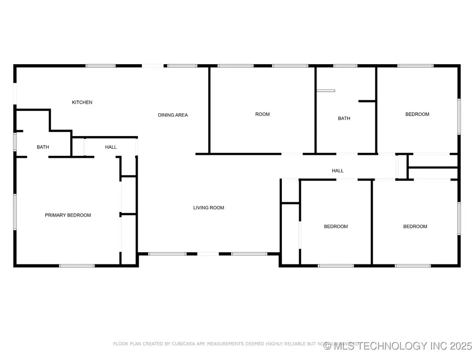 Floorplan - 32444 E 740 Rd, Wagoner, OK 74467 photo 1 of 1