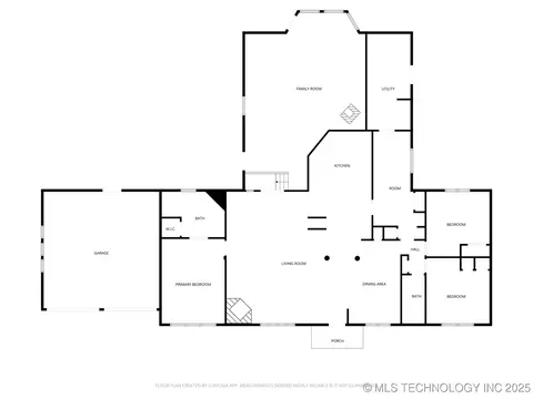 Floorplan - 175 S 428 Rd, Pryor, OK 74361 photo 1 of 1
