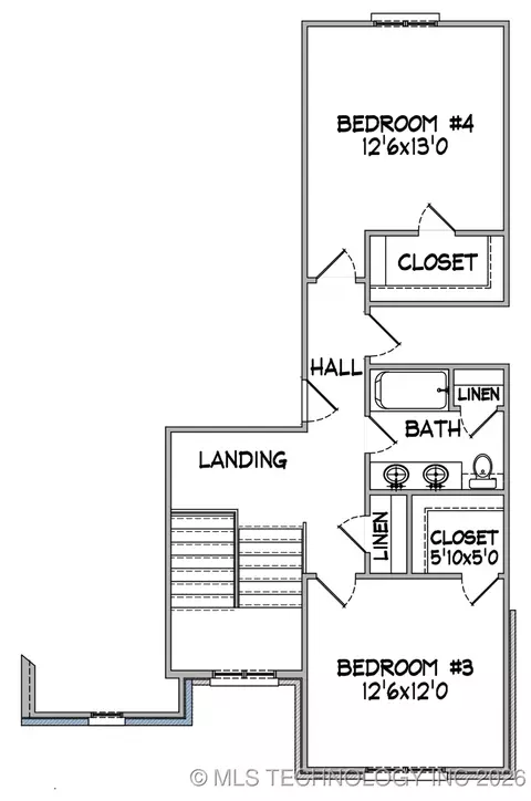 Floorplan - 101 E 165th St S, Glenpool, OK 74033 photo 2 of 2