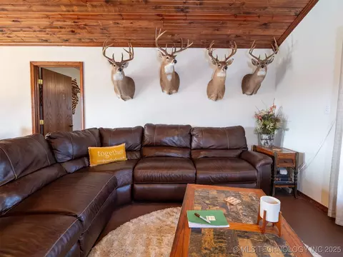 Living - 8446 E Greasy Bend Rd, Stringtown, OK 74569 photo 5 of 5