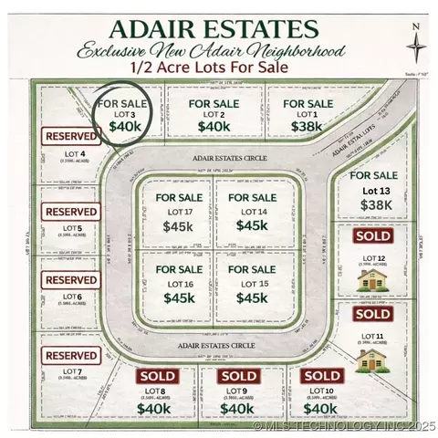 552 SE Adair Estates Cir, Adair, OK 74330