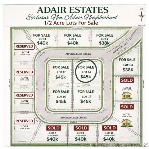 545 SE Adair Estates Cir, Adair, OK 74330