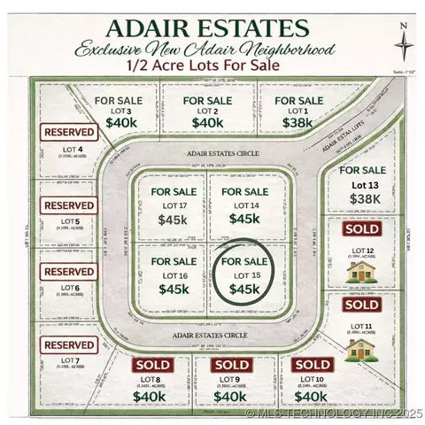 581 SE Adair Estates Cir, Adair, OK 74330